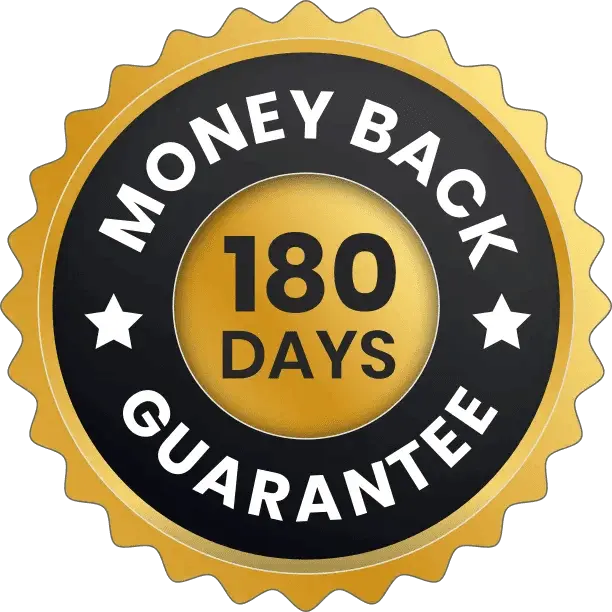 180 days money back